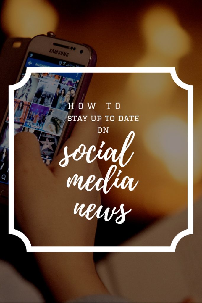 How I Stay Up To Date On Social Media News Michelle Rick